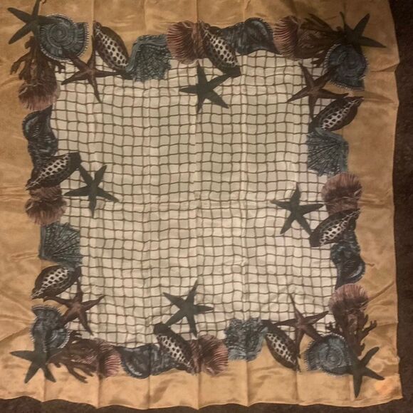 7 100% Silk Chance Encounters  Floral Vintage Japanese Scarf Wraps. - Picture 4 of 7